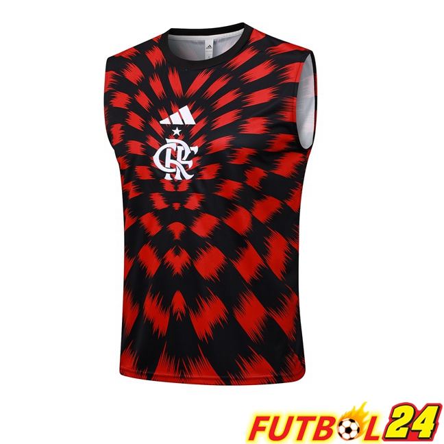 Chalecos De Futbol Flamengo Rojo Negro 2025/2026