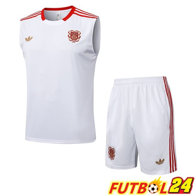 Chalecos De Futbol Bayern Munich + Cortos Blanco 2025/2026