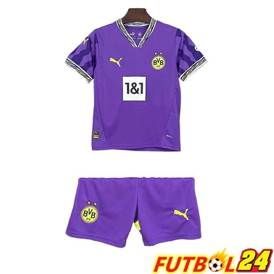 Camisetas De Futbol Dortmund Ninos Edición Especial Púrpura 2025/2026