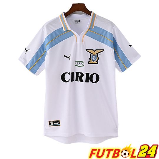 Camisetas De Futbol SS Lazio Retro 100th Anniversary Edition Blanco