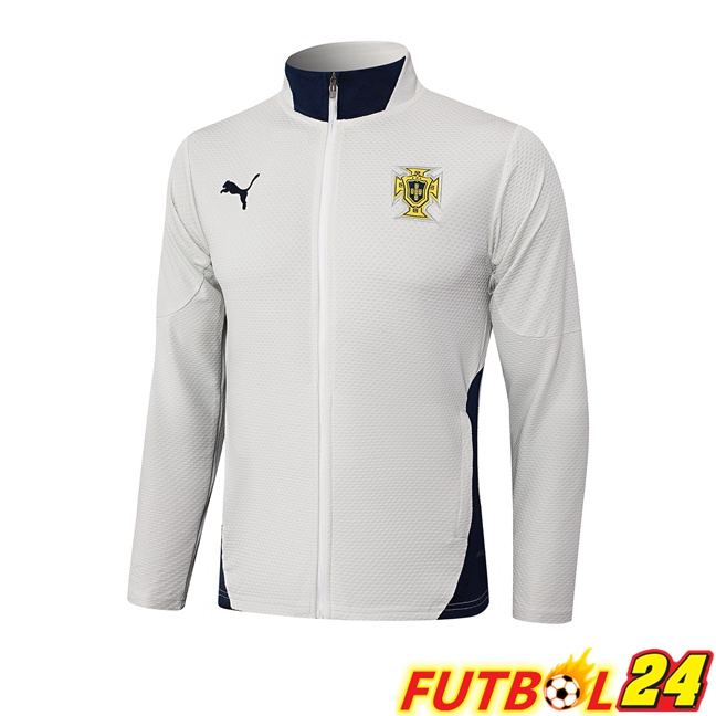Chaquetas Futbol Portugal Gris 2025/2026