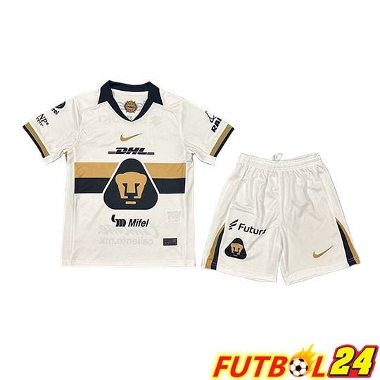 Camisetas De Futbol Pumas UNAM Ninos Primera 2025/2026