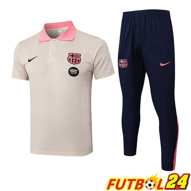 Camiseta Polo FC Barcelona + Pantalones Amarillo 2025/2026
