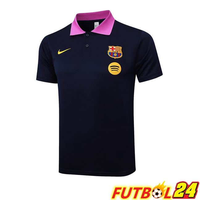 Camiseta Polo FC Barcelona Azul Real 2025/2026
