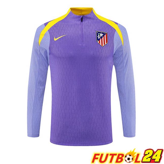 Sudadera De Entrenamiento Atletico Madrid Púrpura 2025/2026