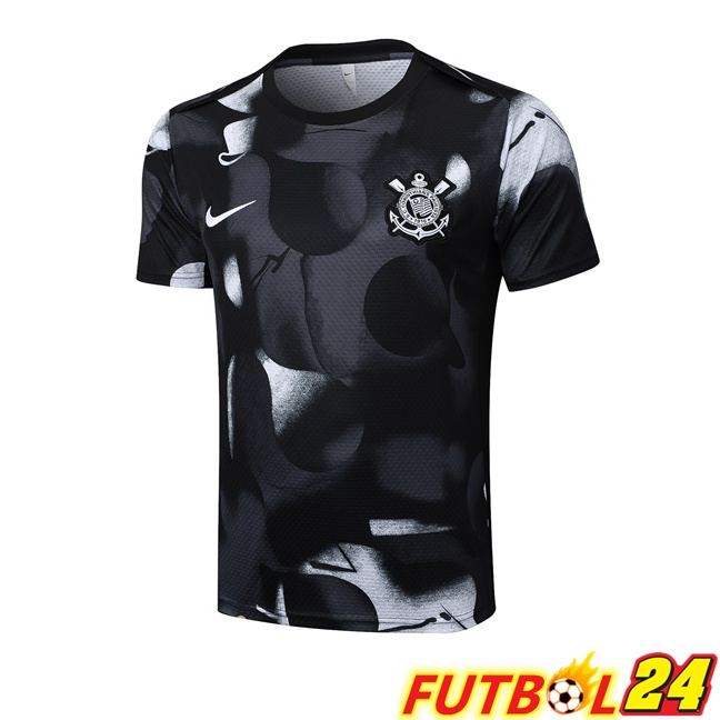 Camiseta Entrenamiento Corinthians Negro 2025/2026
