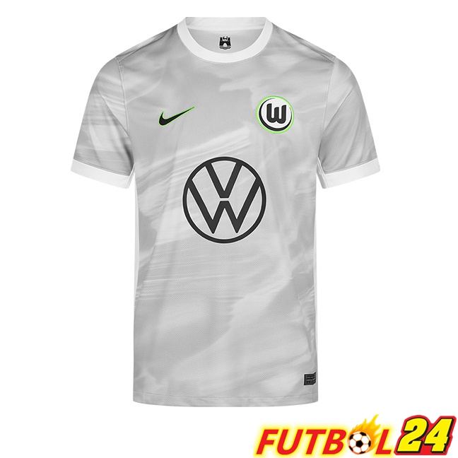 Camisetas De Futbol Vfl Wolfsburg Segunda Gris 2025/2026