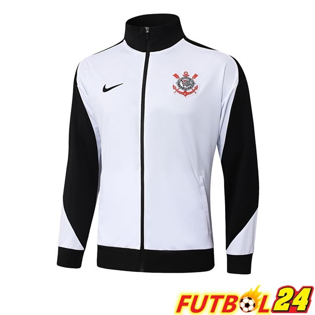 Chaquetas Futbol Corinthians Blanco 2025/2026