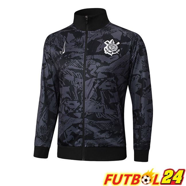 Chaquetas Futbol Corinthians Negro 2025/2026