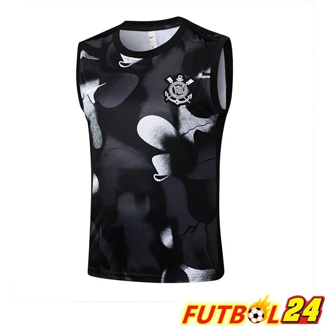 Chalecos De Futbol Corinthians Negro 2025/2026