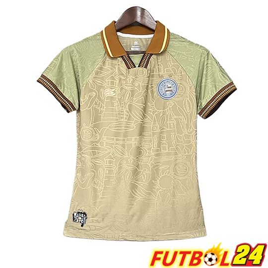 Camisetas De Futbol EC Bahia Mujer Edición Especial Verde 2025/2026