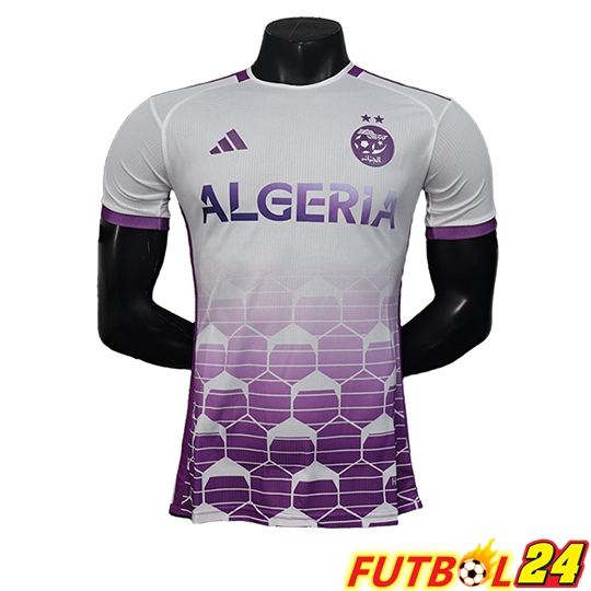 Camiseta Nacional Argelia Edición Especial Blanco/Púrpura 2025/2026