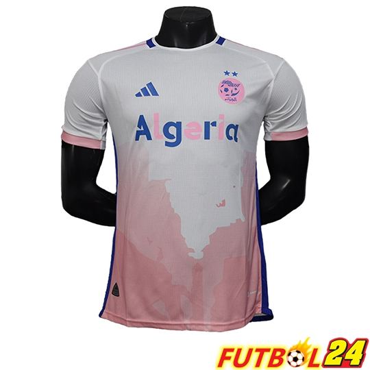 Camiseta Nacional Argelia Edición Especial Blanco/Rosado 2025/2026