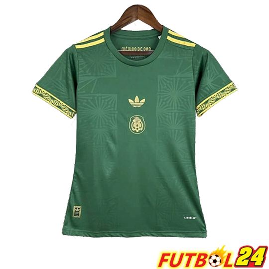 Camisetas De Futbol México Mujer Edición Especial Verde 2025/2026