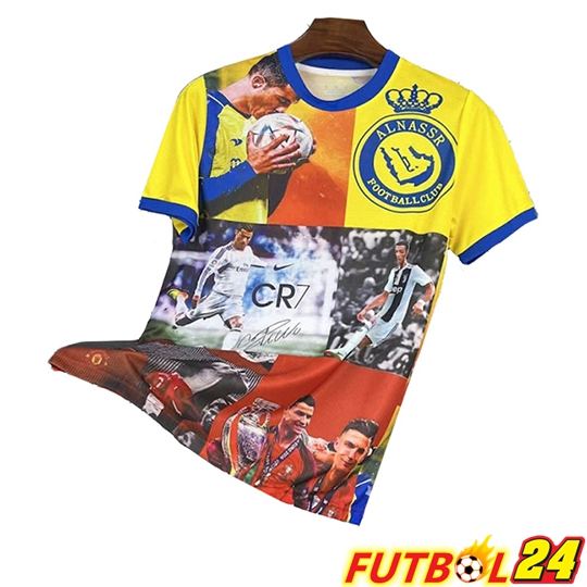 Camisetas De Futbol Al-Nassr Ronaldo Commemorative Edition Amarillo 2025/2026