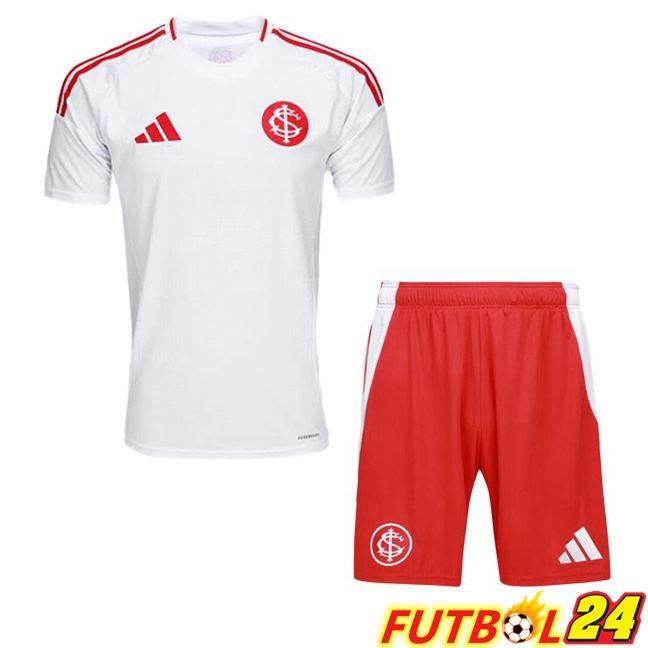 Camisetas De Futbol SC Internacional Ninos Segunda Blanco 2025/2026