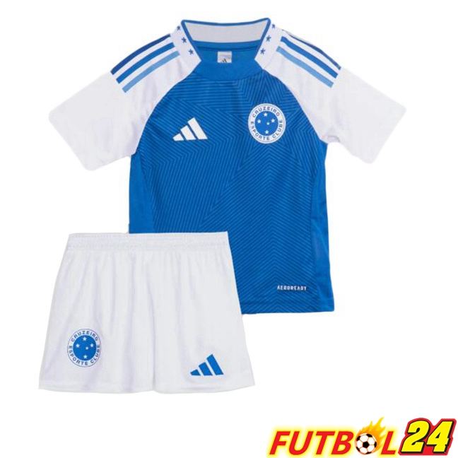 Camisetas De Futbol Cruzeiro EC Ninos Primera Azul 2025/2026