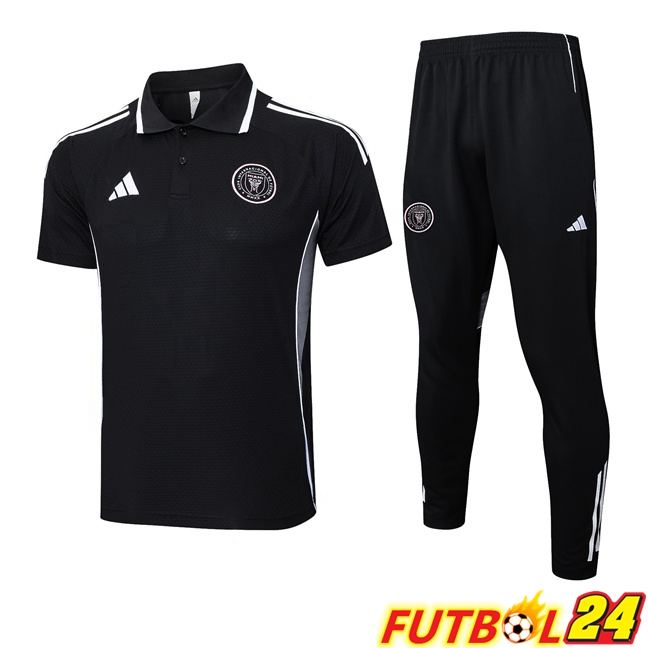 Camiseta Polo Inter Miami CF + Pantalones Negro 2025/2026
