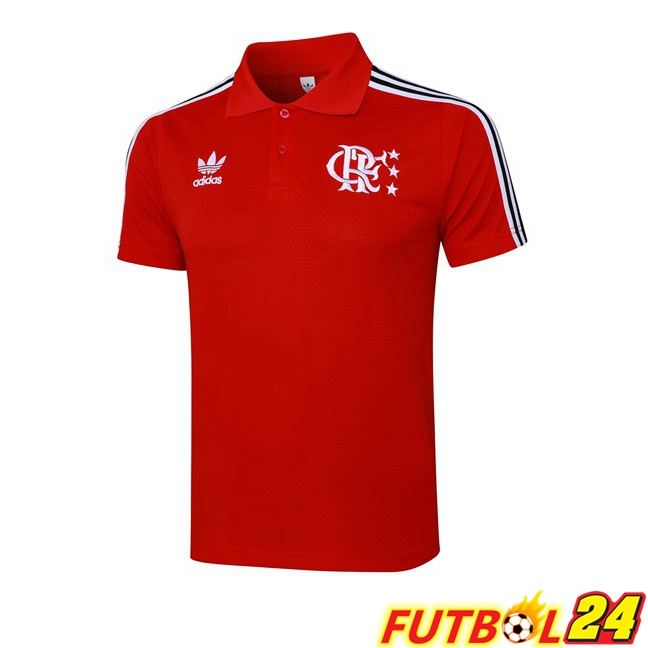 Camiseta Polo Flamengo Rojo 2025/2026