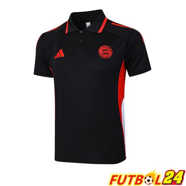 Camiseta Polo Bayern Munich Negro 2025/2026