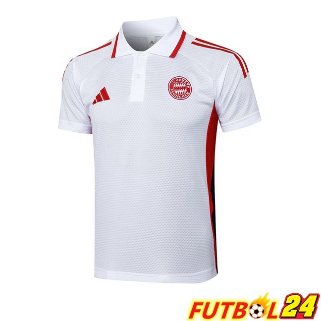 Camiseta Polo Bayern Munich Blanco 2025/2026