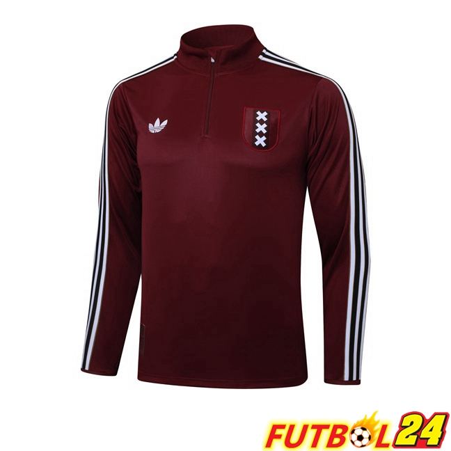 Sudadera De Entrenamiento AFC Ajax Rojo 2025/2026