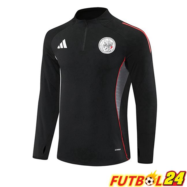 Sudadera De Entrenamiento AFC Ajax Negro 2025/2026