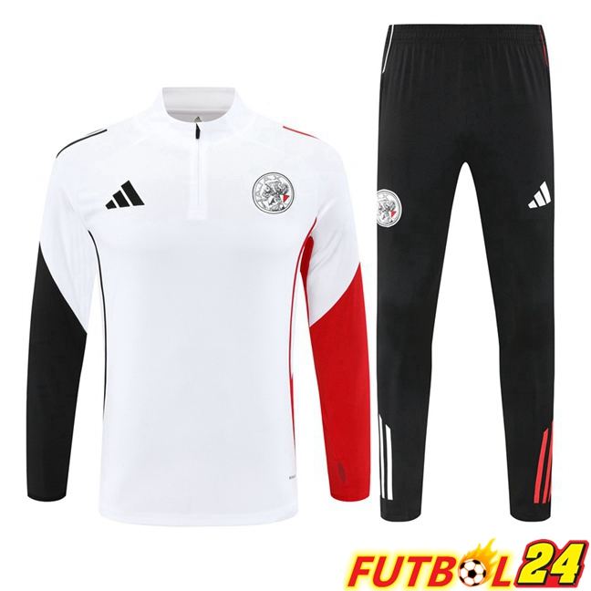 Chandal Equipos De Futbol AFC Ajax Blanco 2025/2026