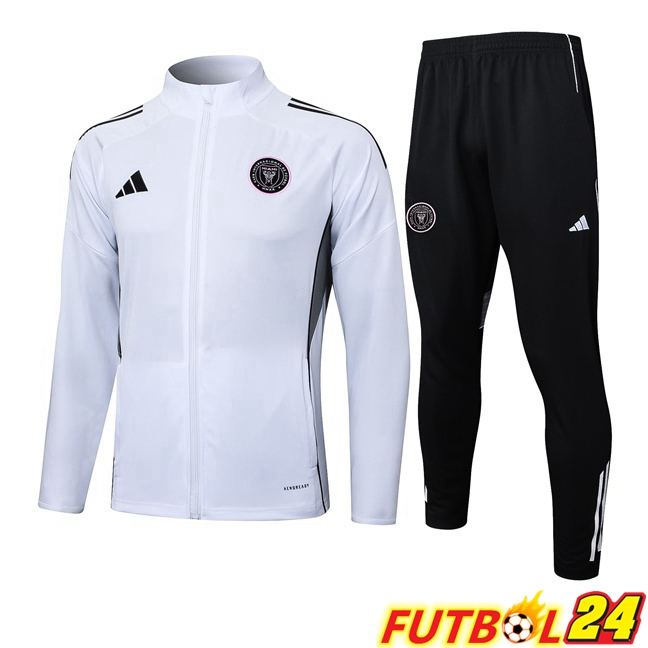 Chandal Equipos De Futbol - Chaqueta Inter Miami CF Blanco 2025/2026