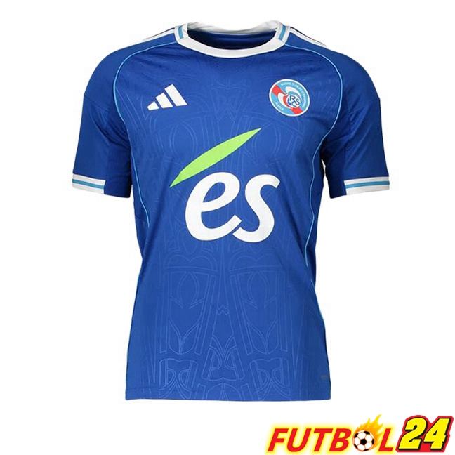 Camisetas De Futbol RC Strasbourg Alsace Primera Azul 2025/2026