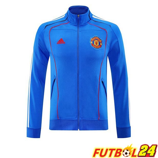 Chaquetas Futbol Manchester United Azul 2025/2026