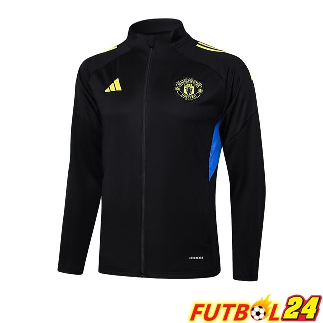 Chaquetas Futbol Manchester United Negro 2025/2026