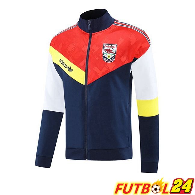 Chaquetas Futbol Arsenal Rojo Azul Real 2025/2026