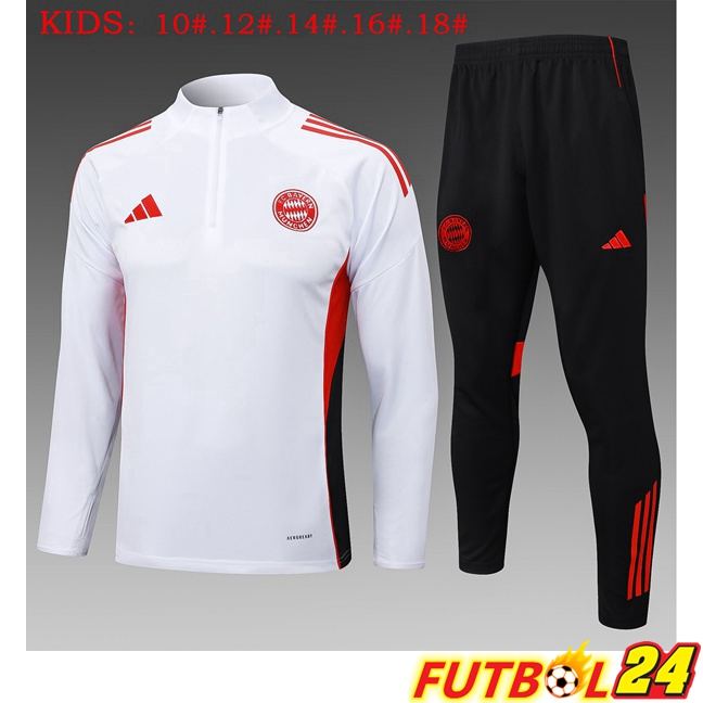 Chandal Equipos De Futbol Bayern Munich Ninos Blanco 2025/2026
