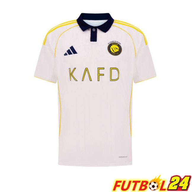 Camisetas De Futbol Al-Nassr FC Tercera Blanco 2025/2026