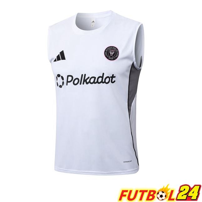 Chalecos De Futbol Inter Miami CF Blanco 2025/2026