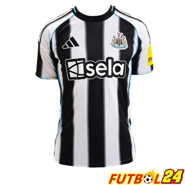 Camisetas De Futbol Newcastle United Primera Blanco Negro 2025/2026
