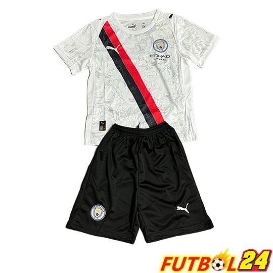 Camisetas De Futbol Manchester City Ninos Segunda 2025/2026