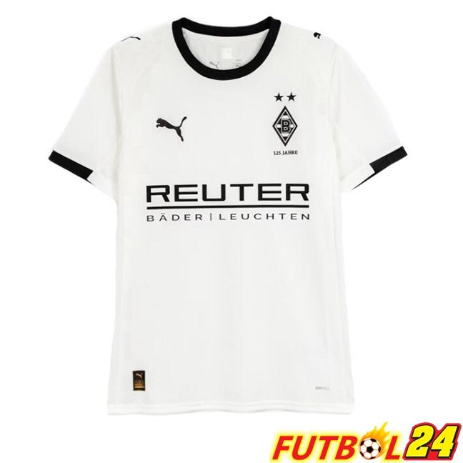 Camisetas De Futbol Monchengladbach Primera Blanco 2025/2026