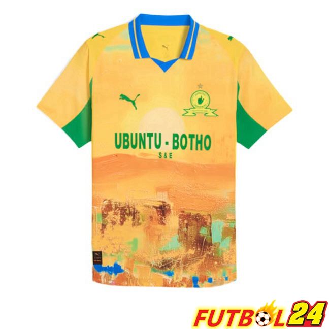 Camisetas De Futbol Mamelodi Sundowns Club World Cup Primera Amarillo 2025/2026