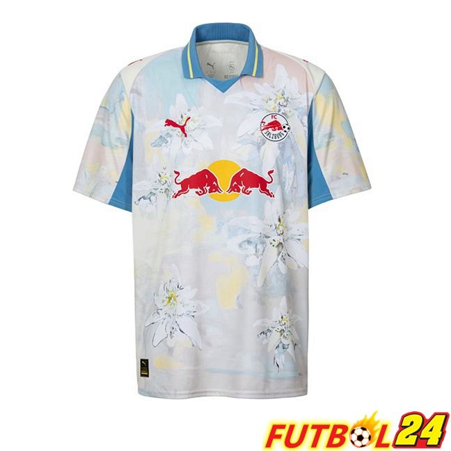 Camisetas De Futbol FC Red Bull Salzburg Club World Cup Primera Azul Blanco 2025/2026