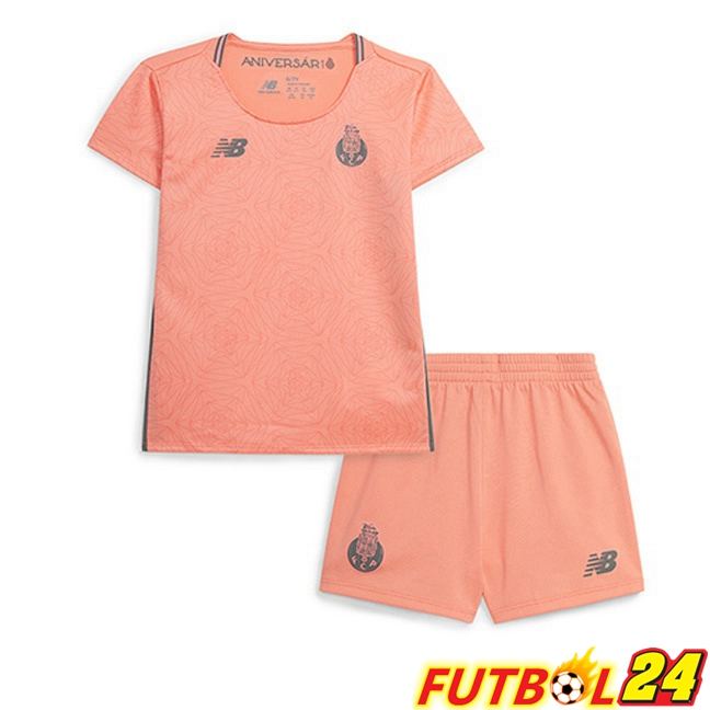 Camisetas De Futbol FC Porto Ninos Segunda Rosado 2025/2026