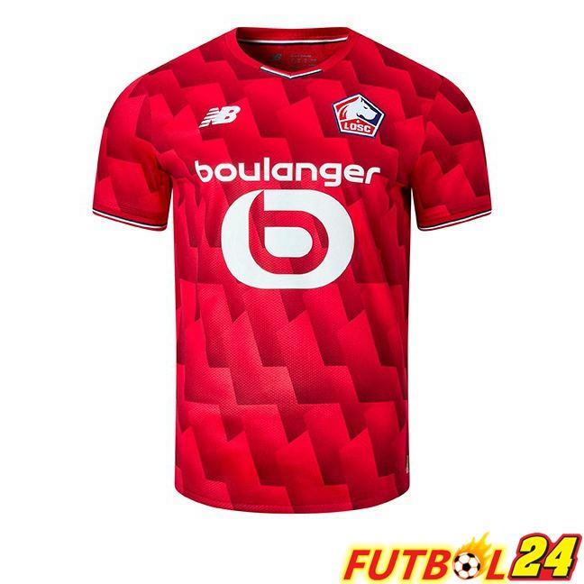 Camisetas De Futbol Lille OSC Primera Rojo 2025/2026