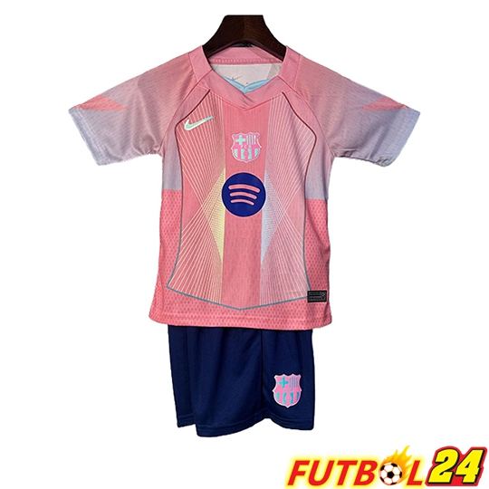 Camisetas De Futbol Barcelona Ninos Edición Especial Rosado 2025/2026