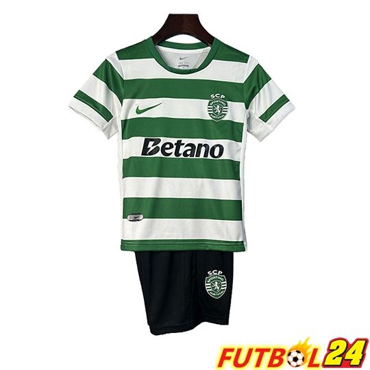 Camisetas De Futbol Sporting SCP Ninos Primera 2025/2026