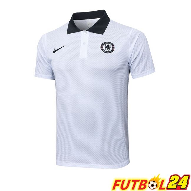 Camiseta Polo FC Chelsea Blanco 2025/2026