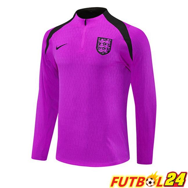 Sudadera De Entrenamiento Inglaterra Púrpura 2025/2026