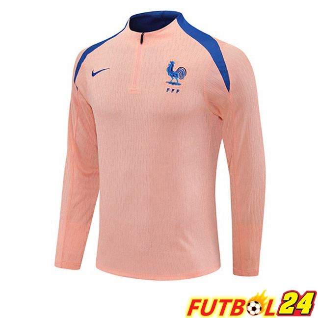 Sudadera De Entrenamiento Francia Rosado 2025/2026