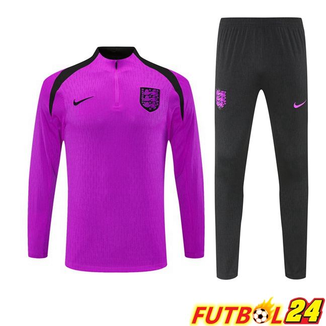 Chandal Equipos De Futbol Inglaterra Púrpura 2025/2026