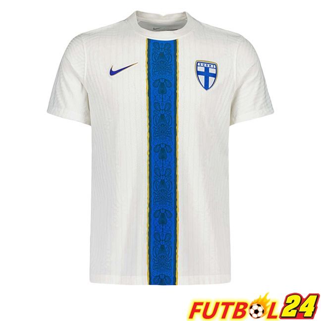 Camisetas De Futbol Finlandia Primera Blanco 2025/2026